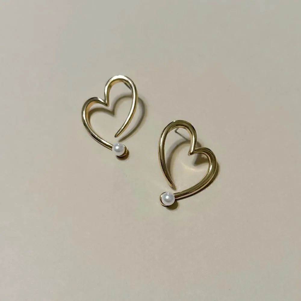 Heart earrings  N822